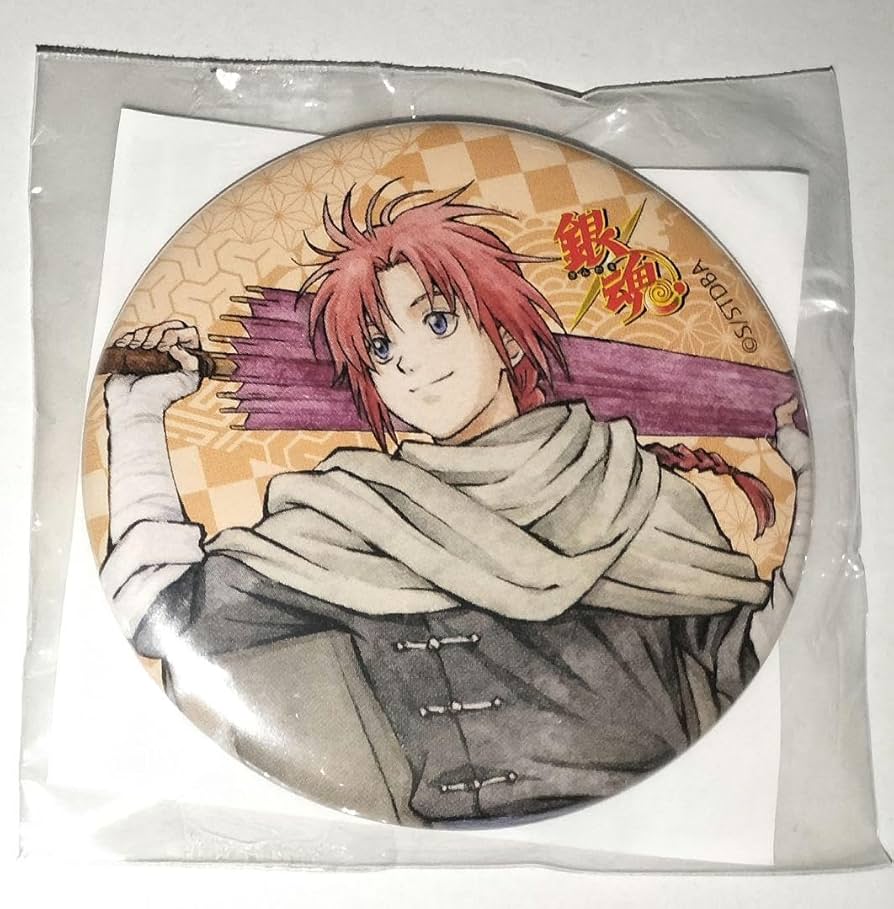 銀魂 神威 缶バッジ 春夏賞 花鳥風月 J-WORLD 【公式通販】